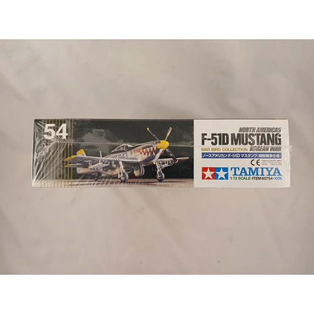 Tamiya 60754 1/72 Scale Model Fighter Aircraft Kit North American F-51D Mustang